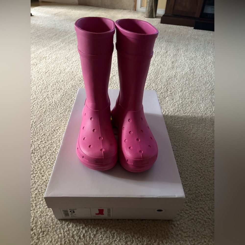 Adult Pink Rain Boots